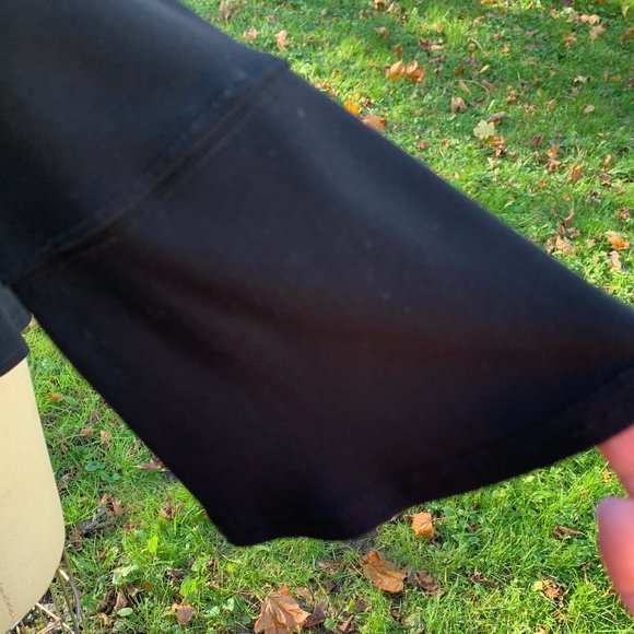 Simpli Black Top with Peplum - Picture 7 of 10